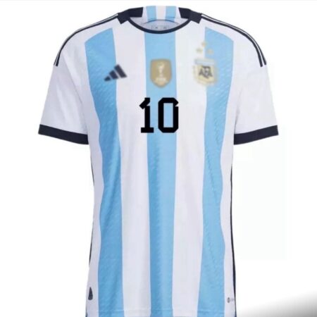 Argentina Football Premium Jersey~ Sky Blue White