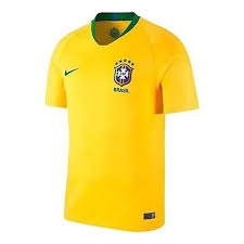 Brasil Football Premium Jersey ~ Yellow Color