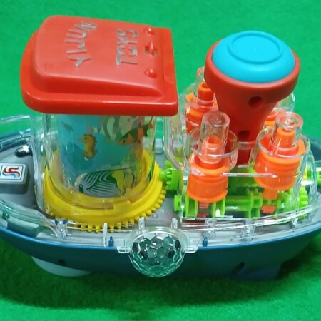 Transparent Gear Land Ship